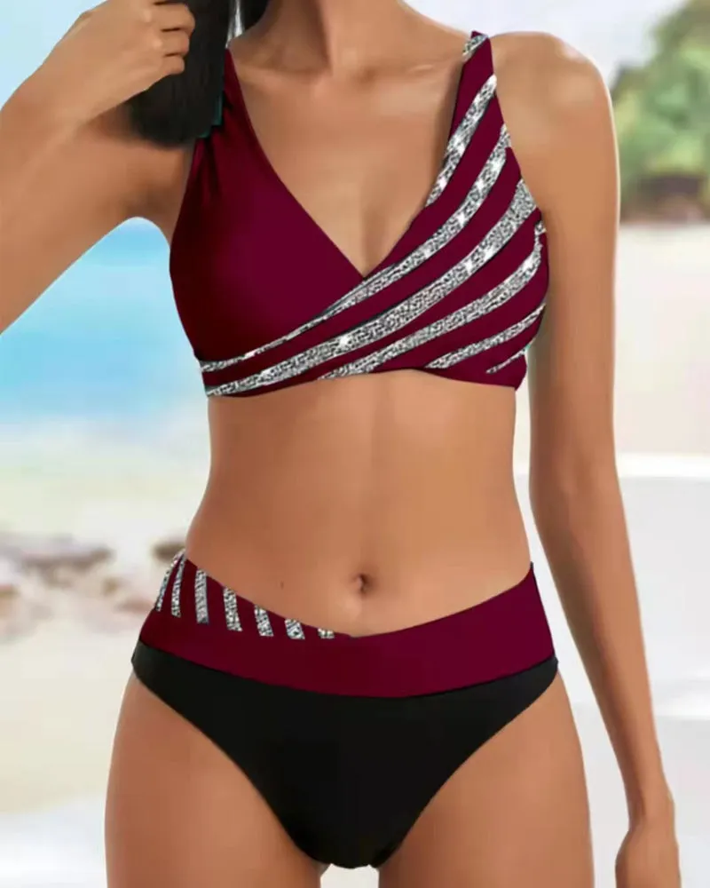 Twilla | Warm printed Boho Bikini