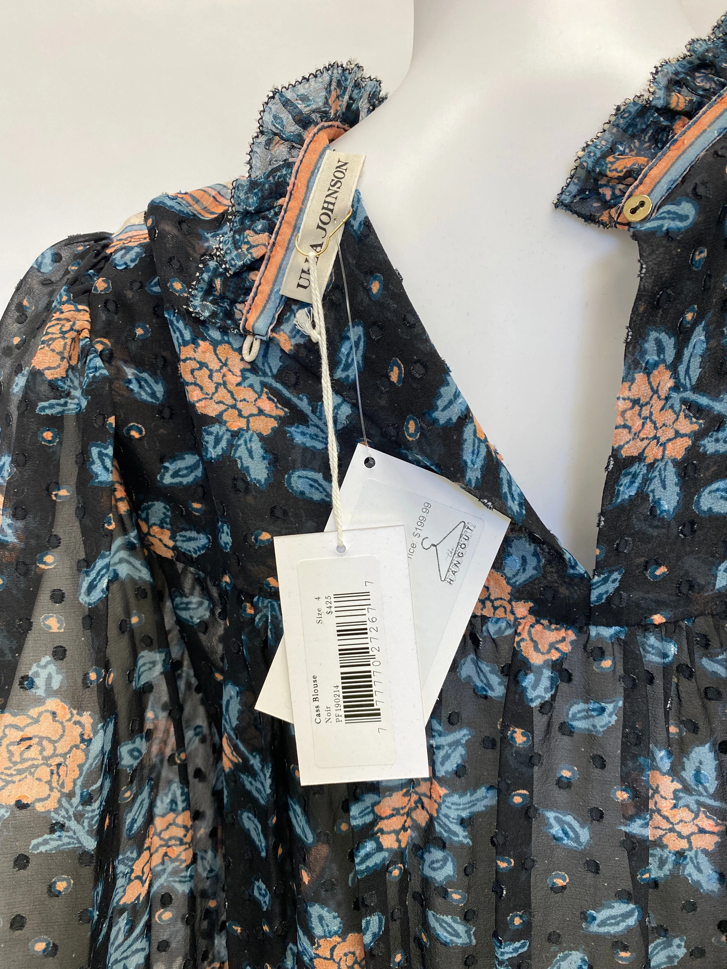 Ulla Johnson Cass Floral Blouse