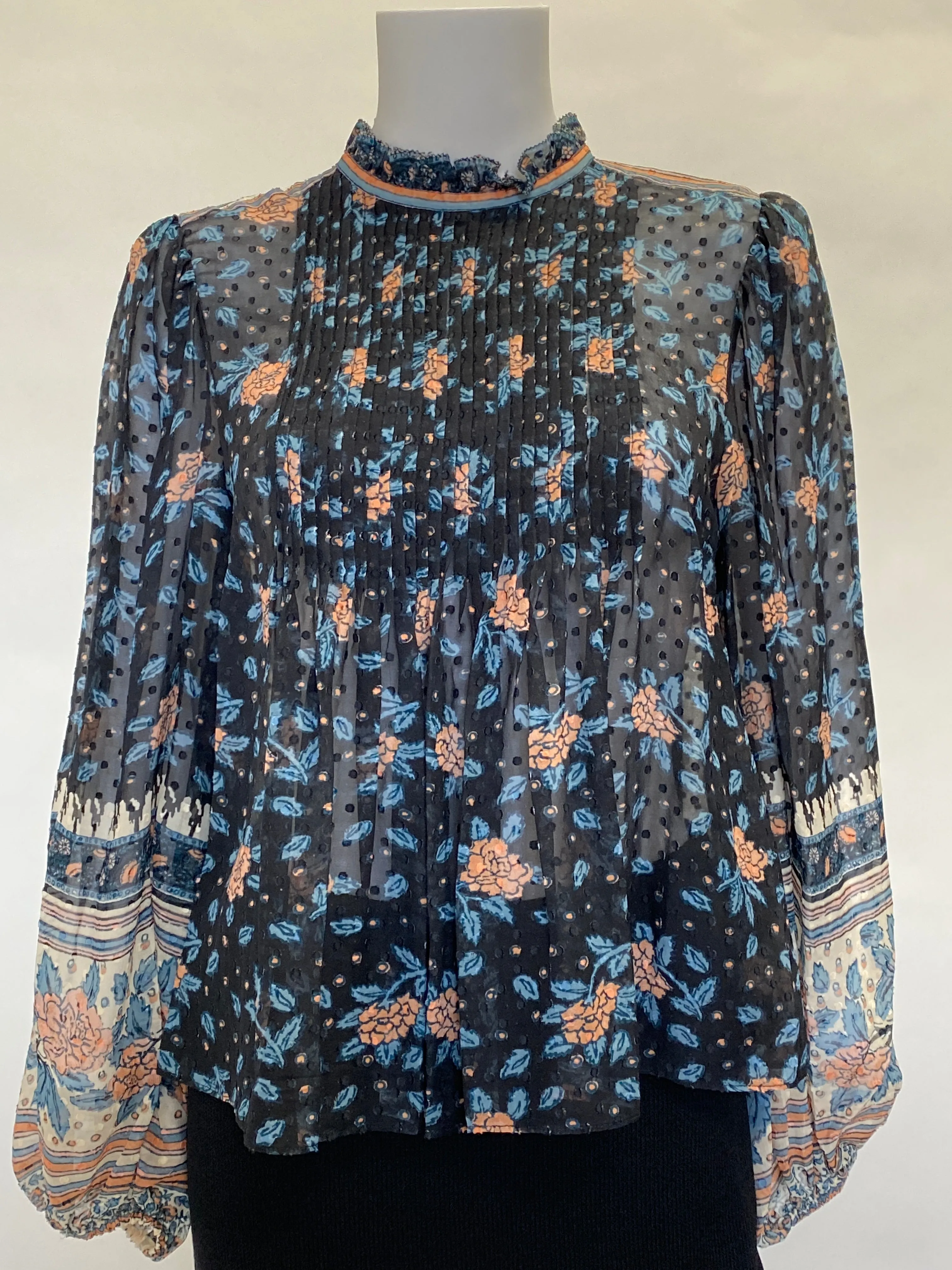 Ulla Johnson Cass Floral Blouse