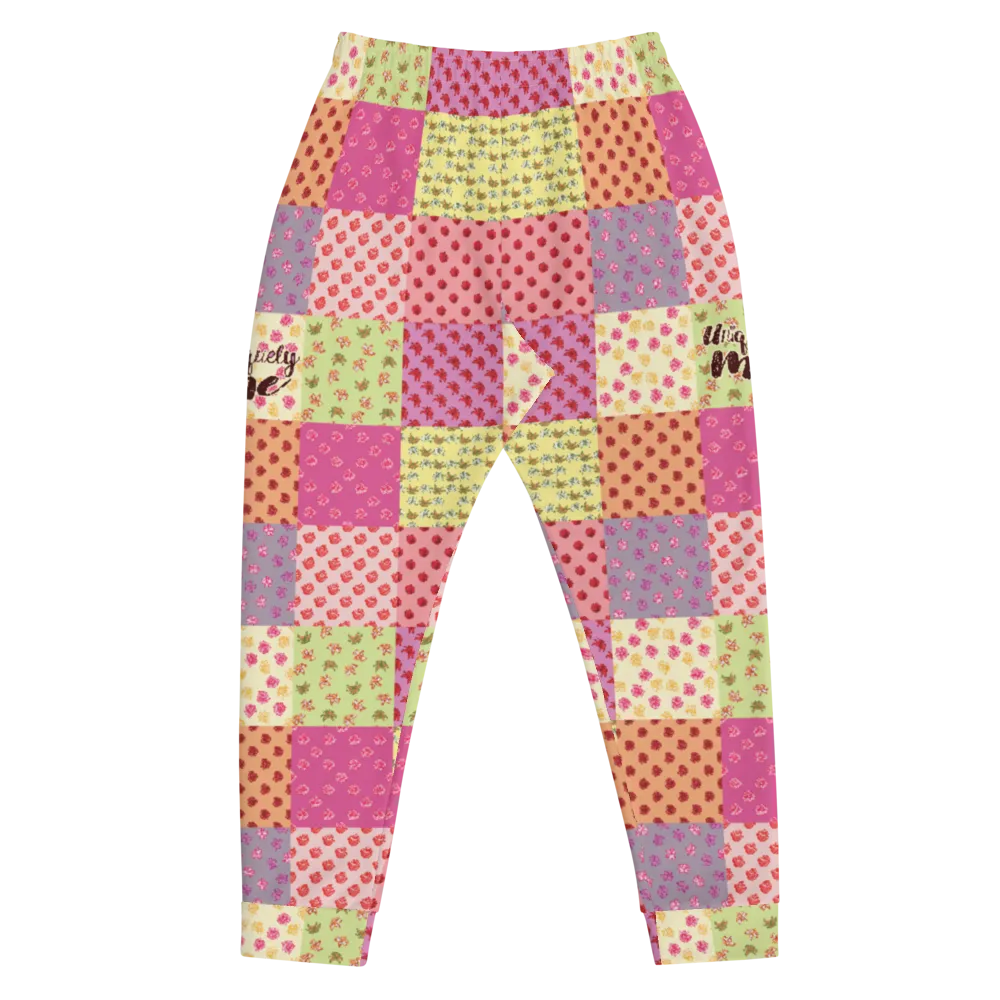 Uniquely Me Floral Pattern Men's Joggers