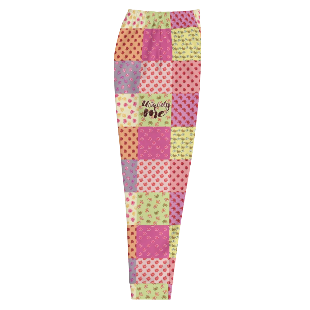 Uniquely Me Floral Pattern Men's Joggers