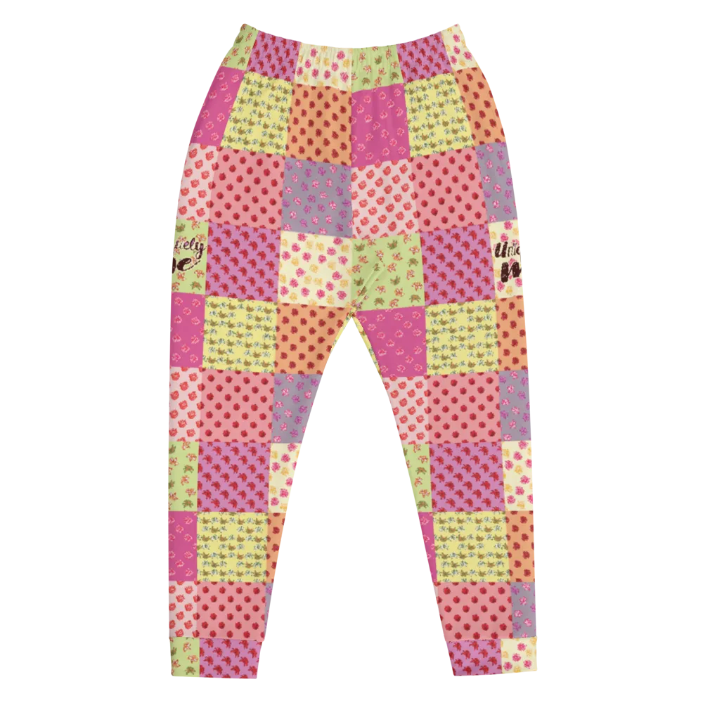 Uniquely Me Floral Pattern Men's Joggers