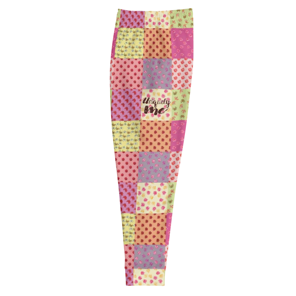 Uniquely Me Floral Pattern Men's Joggers