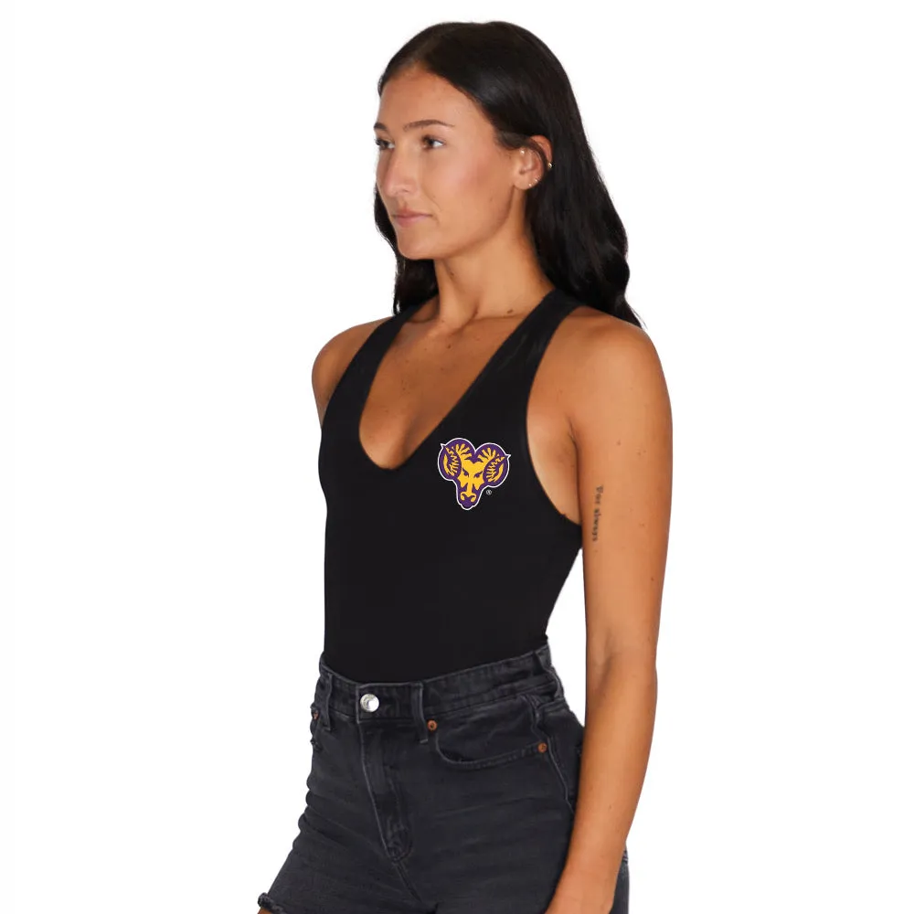 West Chester University Black Bodysuit