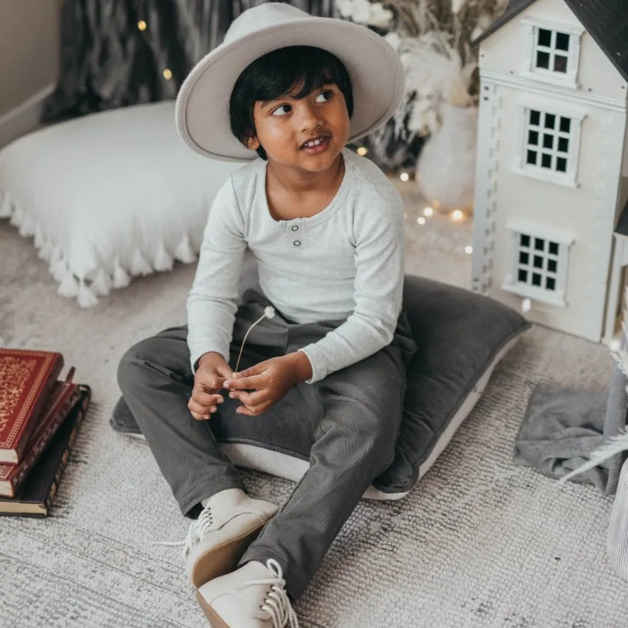 Willow Long Sleeve Top | Loungewear Edition - Marle Grey