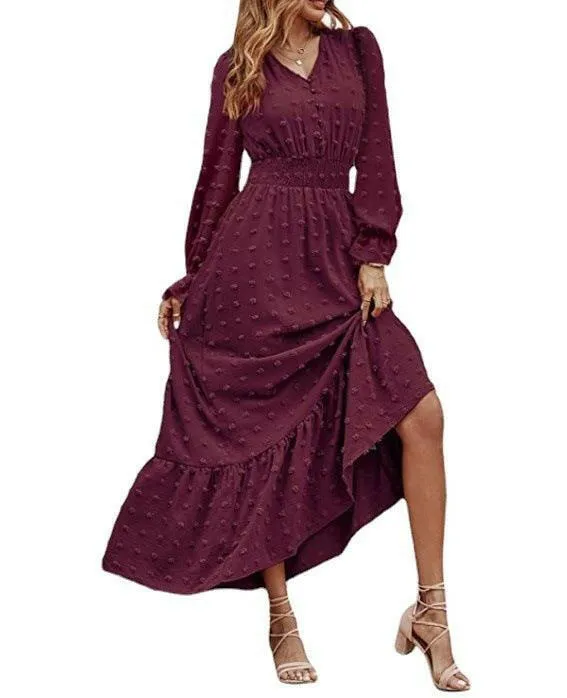 Women's A-line Midi Skirt
