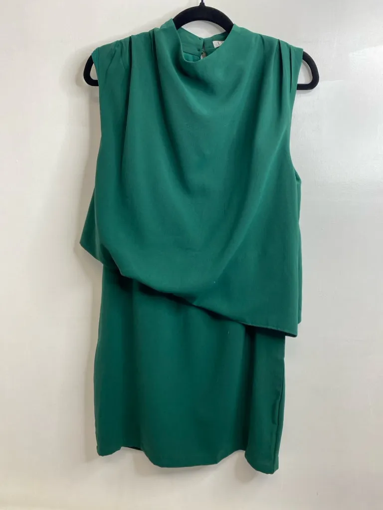 Womens Size Lg Misses Green TCEC Dress