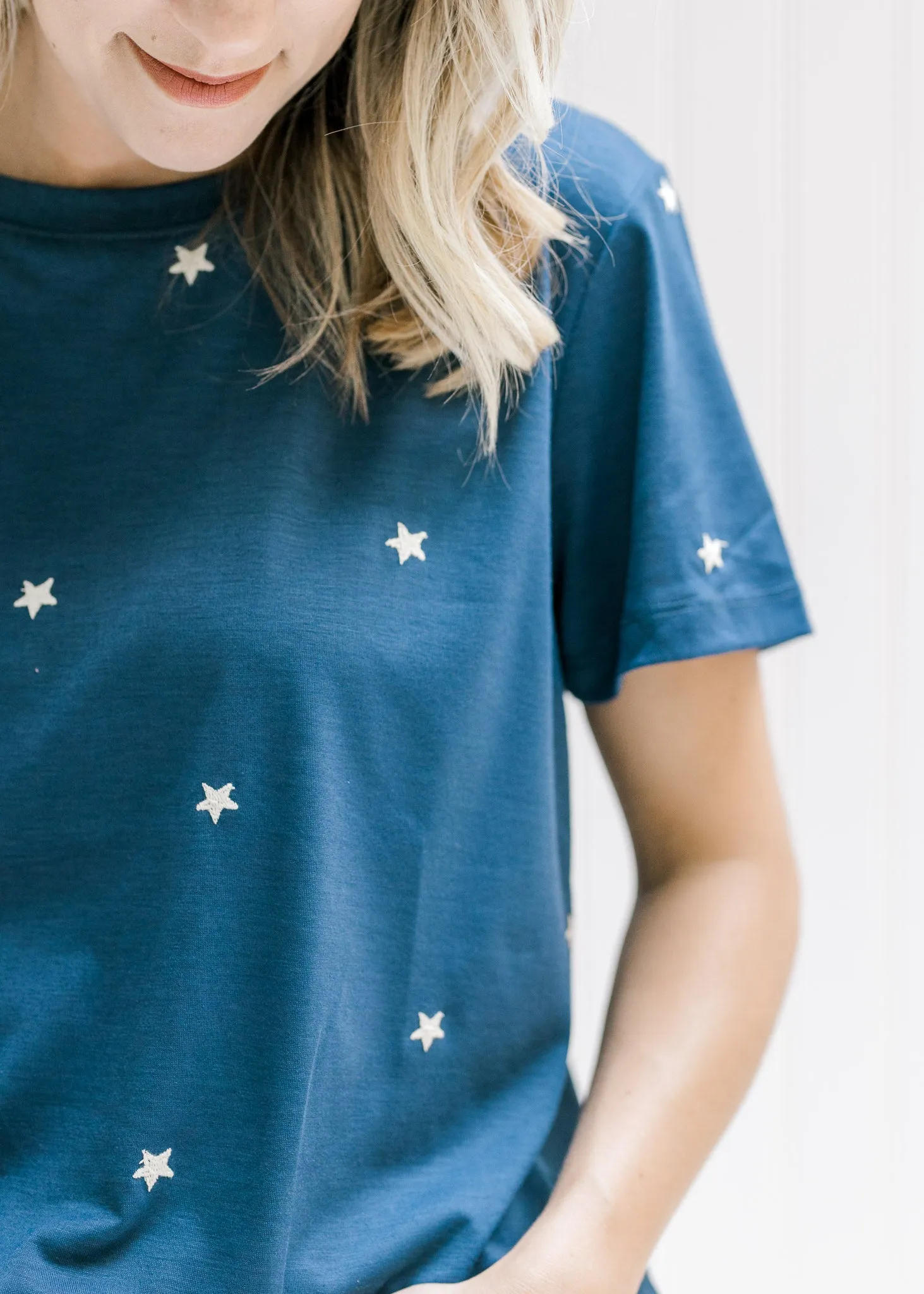 X New Navy Top
