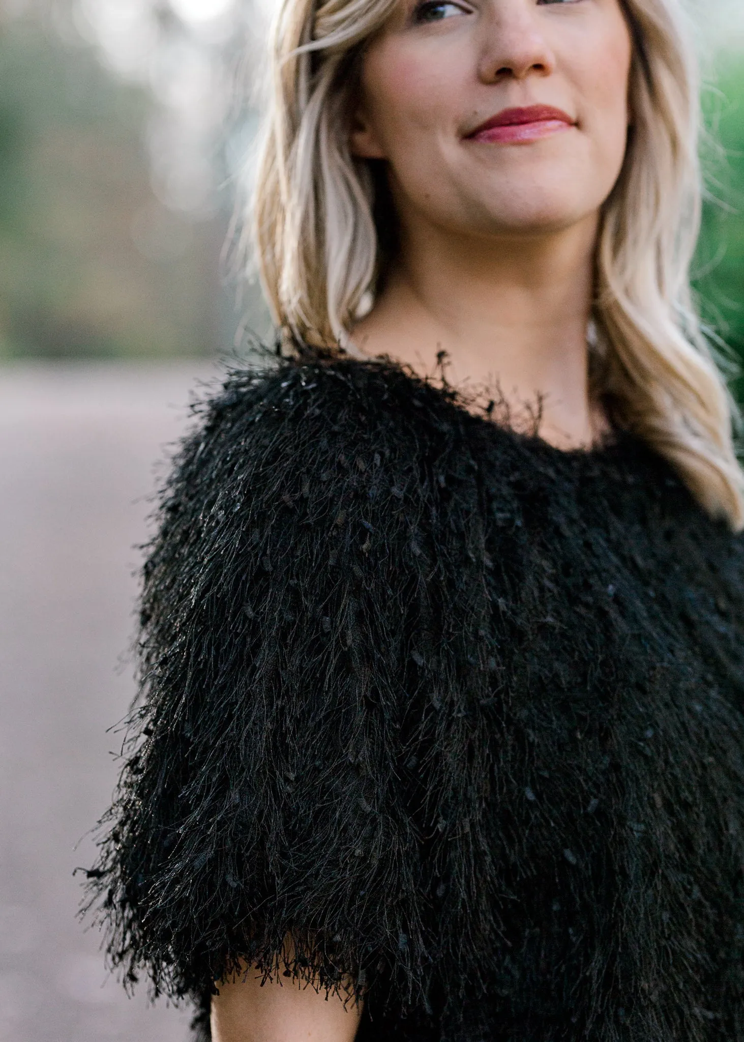X Still Fancy Black Top