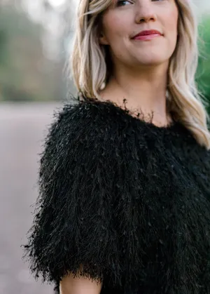 X Still Fancy Black Top
