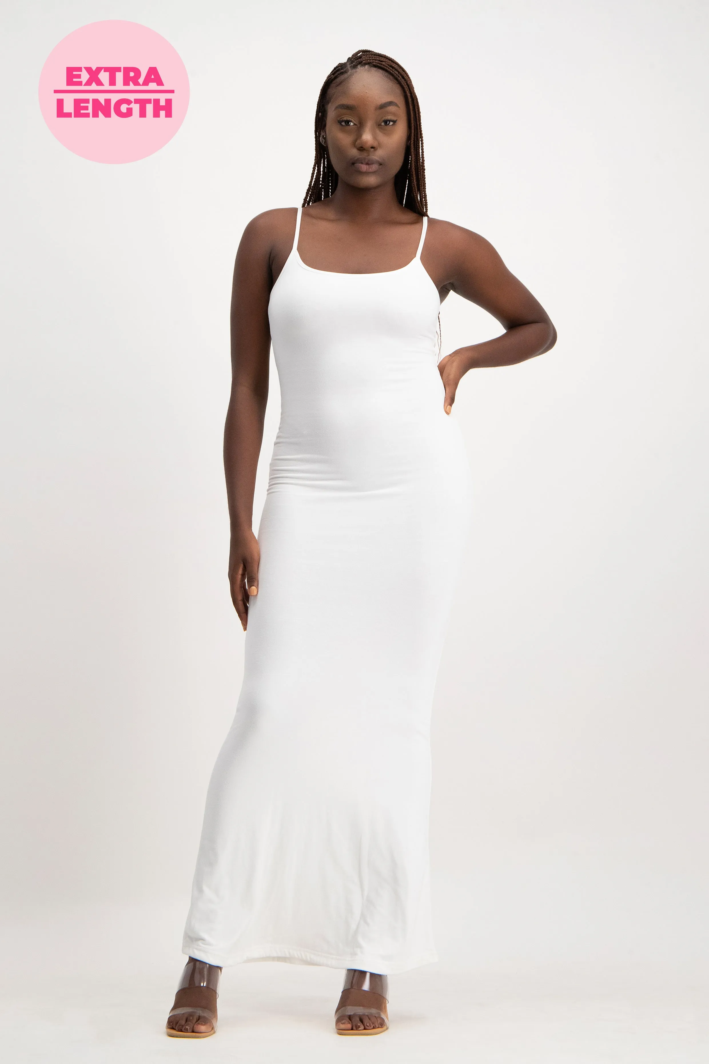 XTRA LENGTH Lounge Maxi Slip Dress