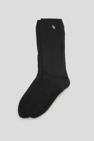 Zermatt cashmere socks black